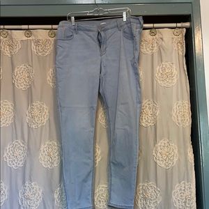 Old Navy super skinny ankle jeans
